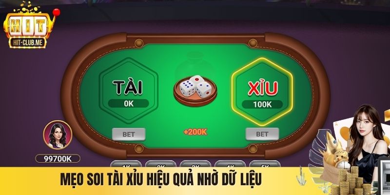 Mẹo soi tài xỉu hiệu quả nhờ dữ liệu