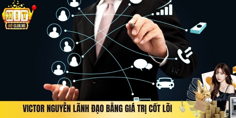 Victor Nguyễn lãnh đạo bằng giá trị cốt lõi